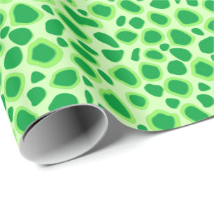 Papel De Presente Impressão do leopardo - máscaras do verde limão