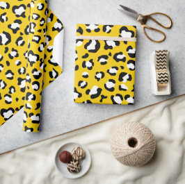 Papel De Presente Impressão Leopardo, Manchas Leopardo, Leopardo Ama