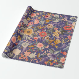 Papel De Presente Impressão oral decorativo