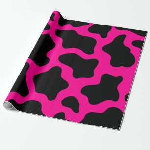 Papel De Presente impressão rosa quente de halloween
