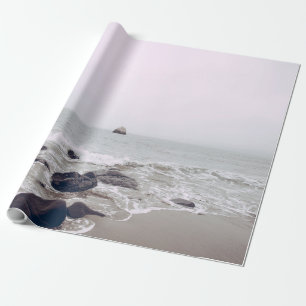 Papel De Presente Impressionante Beach View