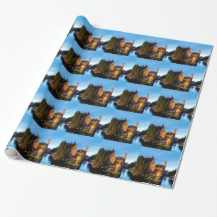Papel De Presente Impressionante! Bruges medievais - Foto Pro