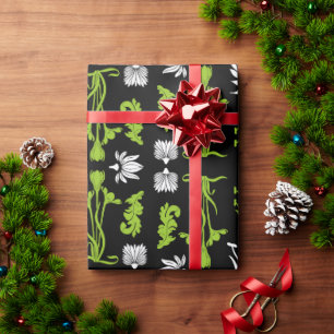 Papel De Presente Impressões de decoração doméstica com Art Nouveau