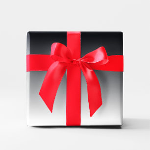 Papel De Presente Inclinação preto