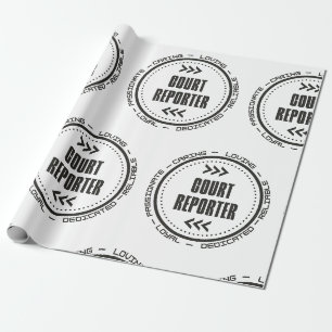 Papel De Presente Incrível Repórter da Corte