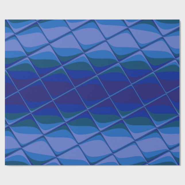 Papel De Presente indigo palette (Aberto)