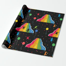 Papel De Presente Indoor Slide Park Kids Playground