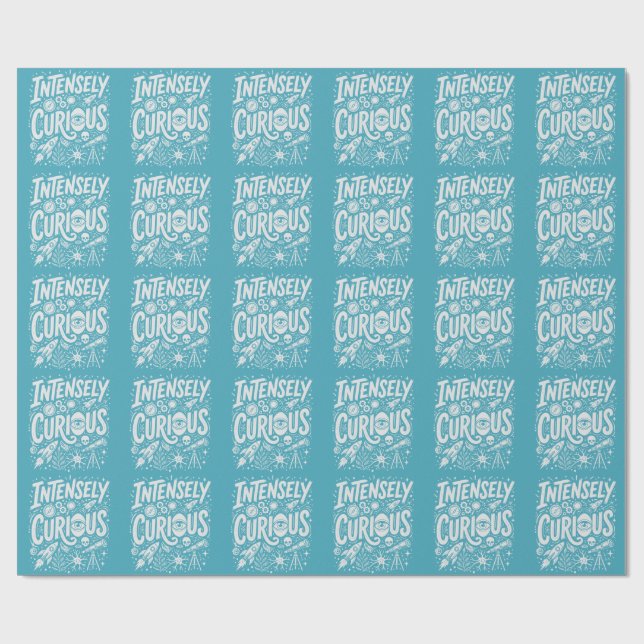 Papel De Presente Intensamente Curioso (Aberto)