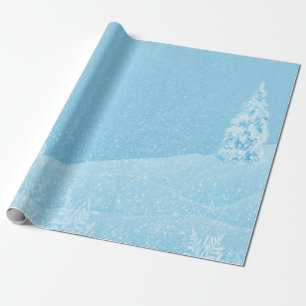 Papel De Presente Inverno Maravilhoso, Feriado do Pinheiro