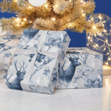 Inverno Washi Chinoiserie | Veado & Rosa de Invern
