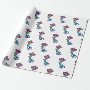 Papel De Presente Iole de Sereia