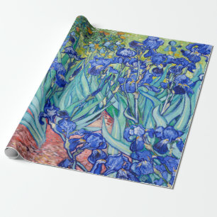 Papel De Presente Irises Vincent van Gogh