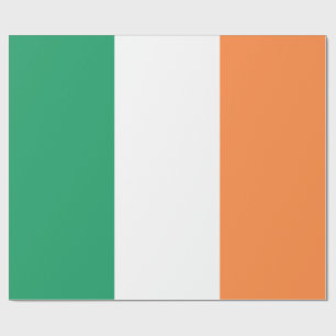 Papel De Presente Irish National Flag, Irish Standard, Banner