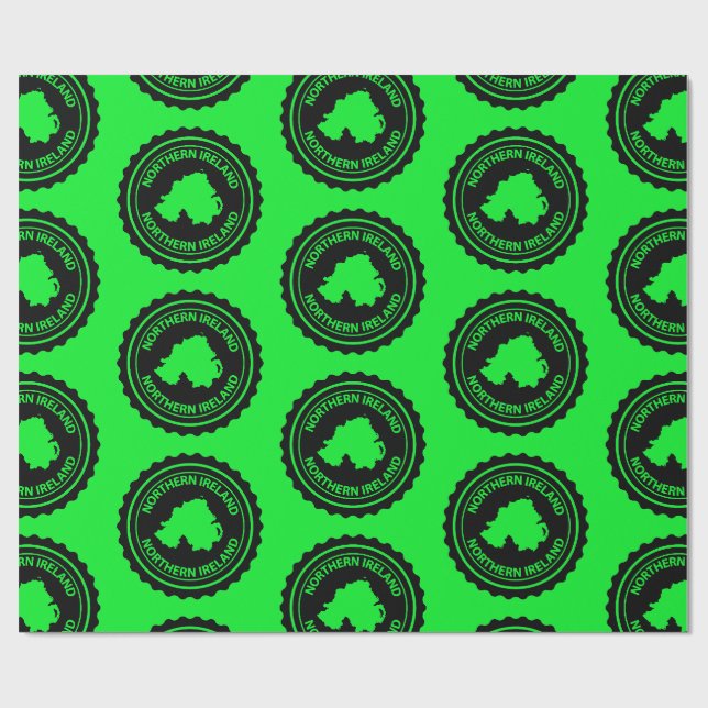 Papel De Presente Irlanda do Norte (Aberto)