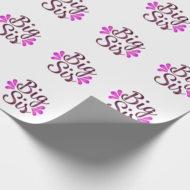 Papel De Presente Irmã Mais Velha (Ponta)