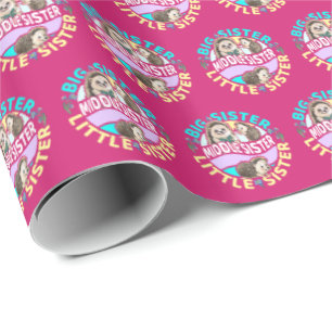 Papel De Presente Irmã Média é uma Irmã Grande e Pequena