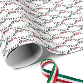 Papel De Presente Italia Curly Ribbon 