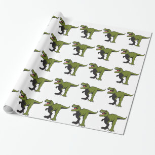 Papel De Presente Itens personalizados T-Rex