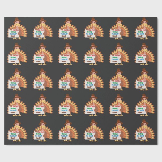 Papel De Presente Its Not Going To Stuff Itself (Aberto)