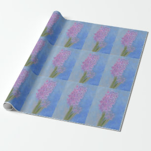 Papel De Presente Jacinto Rosa Lilás