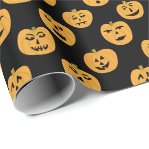 Papel De Presente Jack-O-Lantern Halloween PMPKIN - Presente