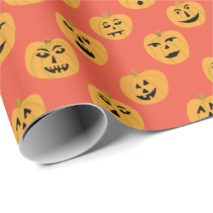 Papel De Presente Jack-O-Lantern Halloween PMPKIN - Presente
