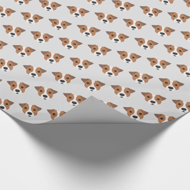 Papel De Presente Jack Russell Dog (Ponta)