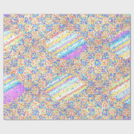 Papel De Presente Jackuard colorful Knitting Pattern 