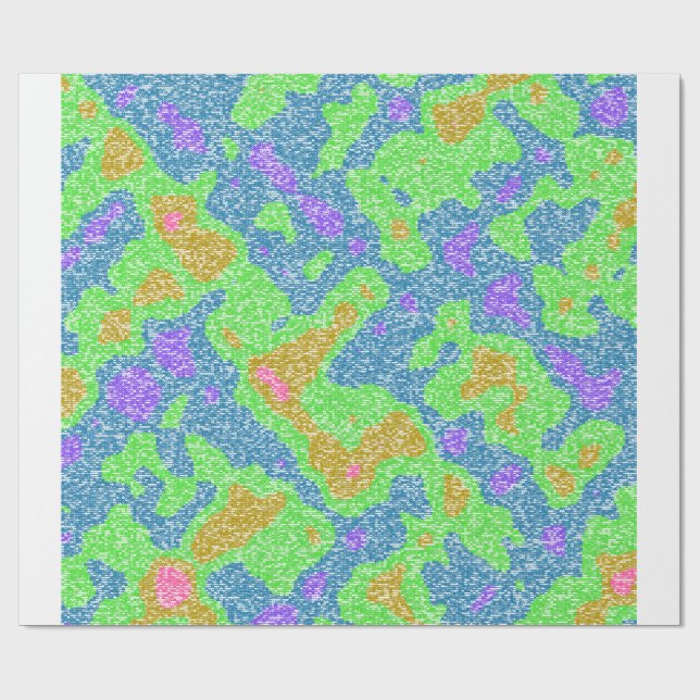 Papel De Presente Jackuard Knitting Pattern  (Aberto)