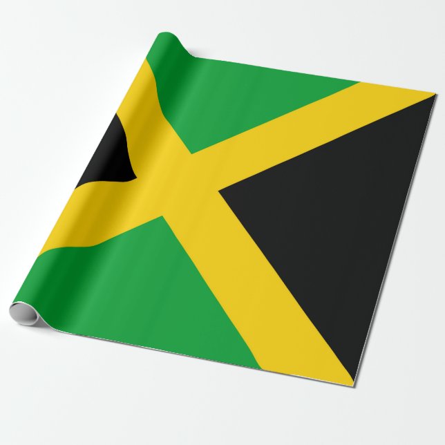 Papel De Presente Jamaica (Desenrolado)