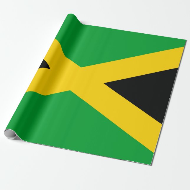 Papel De Presente Jamaica (Desenrolado)