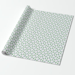 Papel De Presente Jamaican Doctor Bird Wrapping Paper