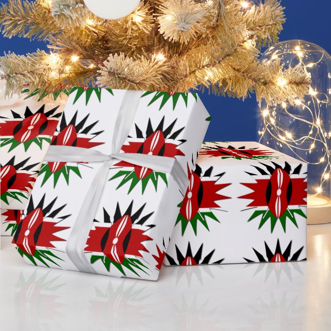 Papel De Presente Jambo Kenya Hakuna Matata (Feriados)