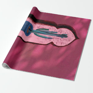 Papel De Presente janela objet_21_a com um cacto