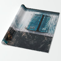 JANELAS ABERTAS AZUIS