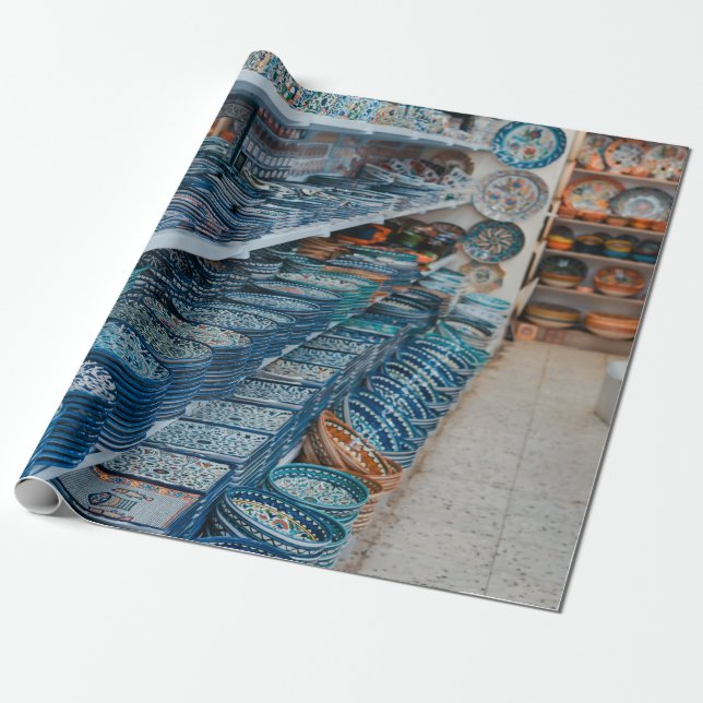 PAPEL DE PRESENTE JANTAR CERÂMICO LOTE (Desenrolado)