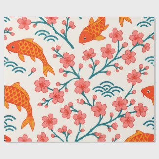 Papel De Presente Japonês inspirado