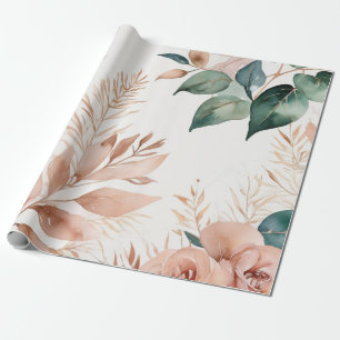 Papel De Presente Jardim da Natureza