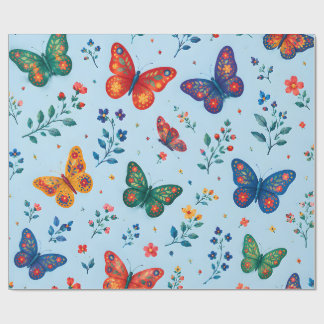 Papel de Presente Jardim de Borboletas – Borboleta