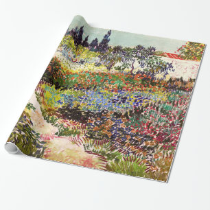 Papel De Presente Jardim De Flores Van Gogh Em Arles Floral Fine Art