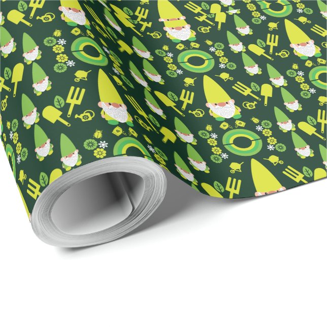 Papel De Presente Jardim do Jardim Diretor (Ponta do rolo)