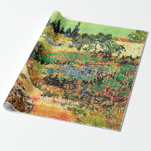 Jardim Florido com Caminho de Vincent van Gogh.