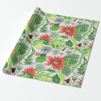 Papel De Presente Jardín de Alegría