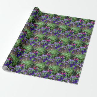 Papel De Presente Jardin fleuri