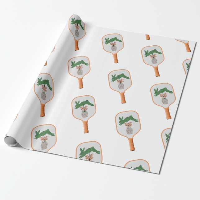 Papel De Presente Jars de boião de coelho Topiary Ginger (Desenrolado)