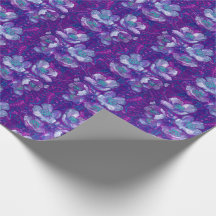 Jasmine Bloom Vintage Fllower Floral Púrpura