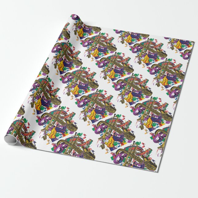Papel De Presente JAZZy (Desenrolado)