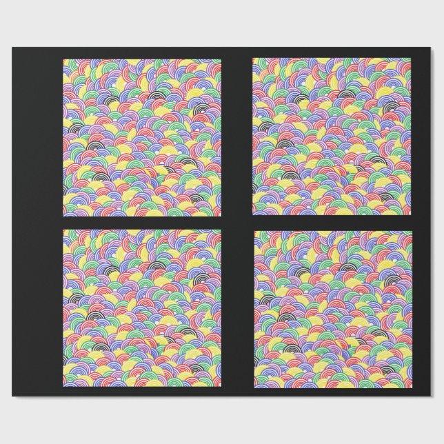 Papel De Presente Jelly Bean Wrapping Papper (Aberto)