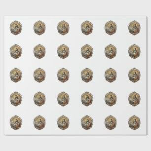 Papel De Presente Jesus Cruzando os Braços Emoji de Rosto de Troll d