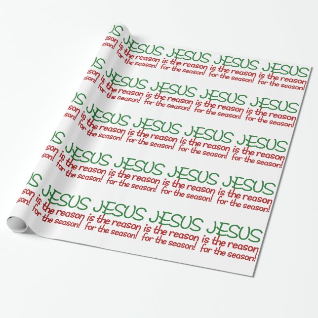 Papel De Presente Jesus é o motivo da temporada (Desenrolado)